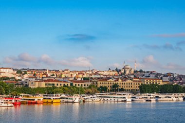 İstanbul, 26 Haziran 20.Rüya Şehri İstanbul, Asya ve Avrupa kıtaları arasında. Yaz mevsiminde İstanbul 'dan manzara ve şehir manzarası.