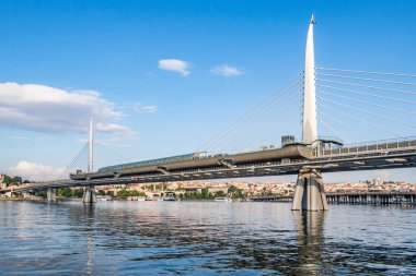 İstanbul, 26 Haziran 20.Rüya Şehri İstanbul, Asya ve Avrupa kıtaları arasında. Yaz mevsiminde İstanbul 'dan manzara ve şehir manzarası.