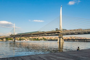 İstanbul, 26 Haziran 20.Rüya Şehri İstanbul, Asya ve Avrupa kıtaları arasında. Yaz mevsiminde İstanbul 'dan manzara ve şehir manzarası.