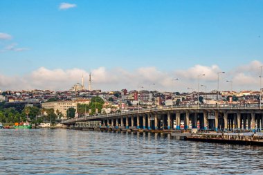 İstanbul, 26 Haziran 20.Rüya Şehri İstanbul, Asya ve Avrupa kıtaları arasında. Yaz mevsiminde İstanbul 'dan manzara ve şehir manzarası.