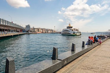 İstanbul, 6 Ağustos 2020 yaz ve sabah saatlerinde İstanbul 'dan şehir hayatı ve şehir manzarası..