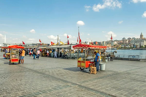 Istanbul Peru Agosto 2020 Vida Cidade Paisagem Urbana Istanbul Temporada — Fotografia de Stock