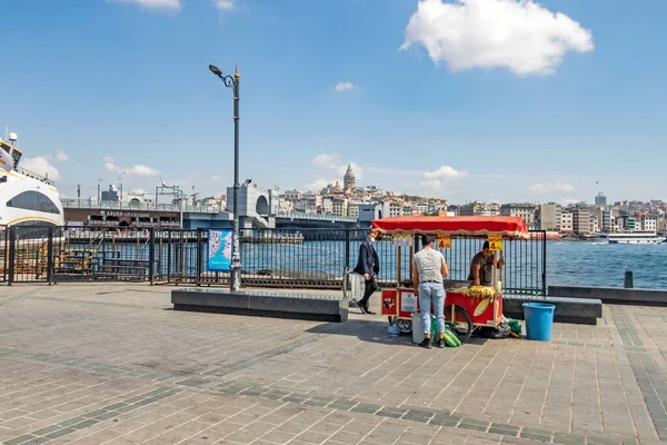 Istanbul Peru Agosto 2020 Vida Cidade Paisagem Urbana Istanbul Temporada — Fotografia de Stock