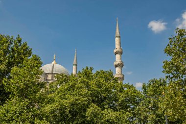 İstanbul, 6 Ağustos 2020 yaz ve sabah saatlerinde İstanbul 'dan şehir hayatı ve şehir manzarası..