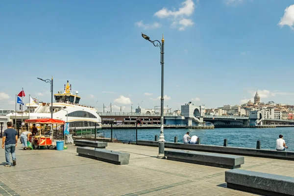 Istanbul Peru Agosto 2020 Vida Cidade Paisagem Urbana Istanbul Temporada — Fotografia de Stock