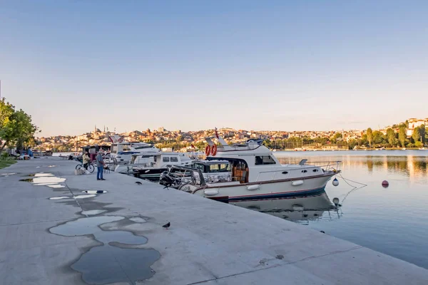 Istanbul Τουρκία Αύγουστος Ζωή Της Πόλης Και Αστικό Τοπίο Από — Φωτογραφία Αρχείου