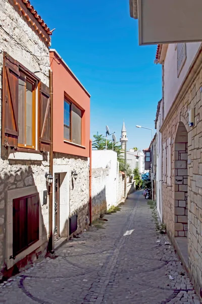 Alacati Izmir Turquía Agosto 2020 Alacati Lugar Turístico Famoso Por — Foto de Stock