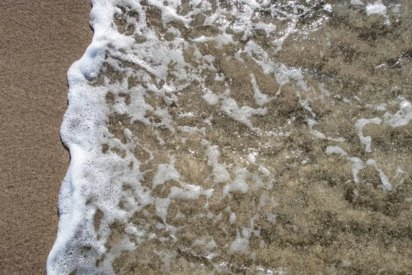 Paesaggio Marino Dalla Riva Del Mare Nella Stagione Estiva Sfondo — Foto Stock