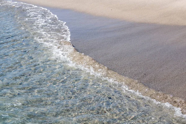 Zeegezicht Van Kust Zomer Seizoen Voor Achtergrond — Stockfoto