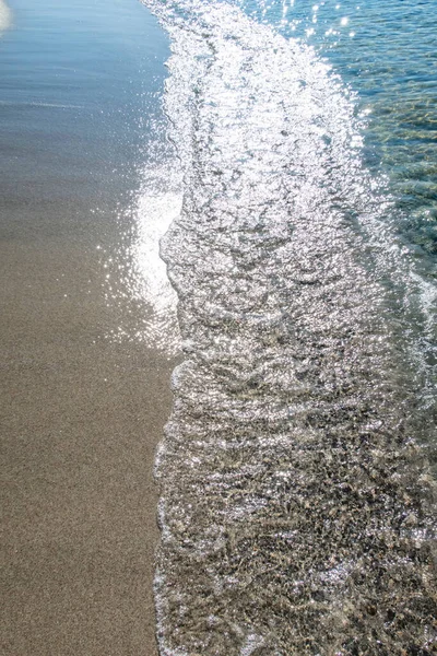 Zeegezicht Van Kust Zomer Seizoen Voor Achtergrond — Stockfoto