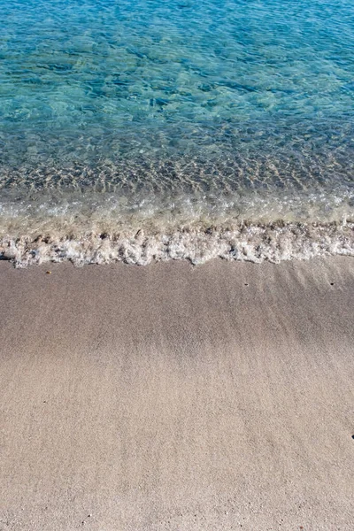 Zeegezicht Van Kust Zomer Seizoen Voor Achtergrond — Stockfoto