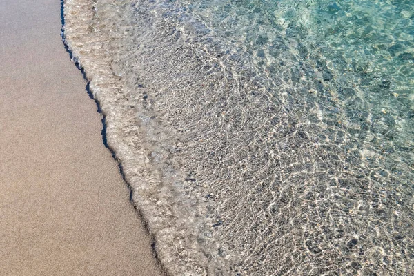 Zeegezicht Van Kust Zomer Seizoen Voor Achtergrond — Stockfoto