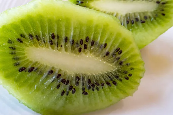 Tutup Potongan Buah Kiwi — Stok Foto