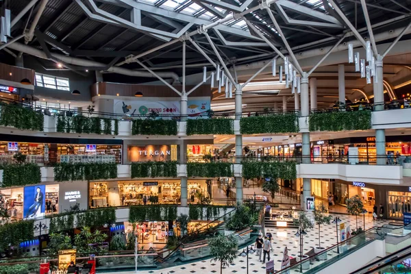 Ikitelli Istanbul Peru Setembro 2020 Vista Interna Lojas Shopping Center — Fotografia de Stock