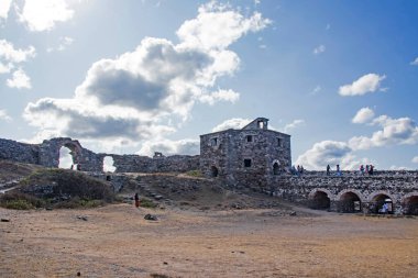 Rumelifeneri, İstanbul, Türkiye-19 Eylül 20.Manzara Karadeniz kıyısındaki büyüleyici İstanbul kenti Rumelifeneri 'den