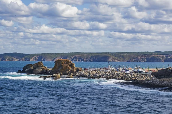 Rumelifeneri, İstanbul, Türkiye-19 Eylül 20.Manzara Karadeniz kıyısındaki büyüleyici İstanbul kenti Rumelifeneri 'den