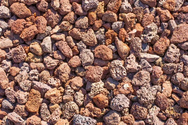 Nahaufnahme Dekorativer Steine Für Den Hintergrund — Stockfoto