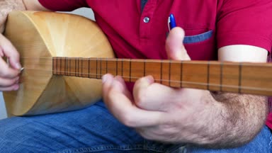 Adam oyun Türk saz, Türk saz enstrüman, 4k, Uhd