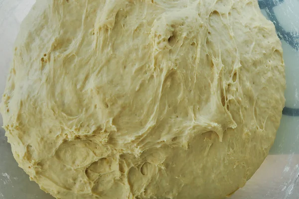 Ciasto Liściaste Misce Ciasto Drożdżowe Domowe Ciasto Naturalne — Zdjęcie stockowe