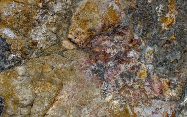Eski granit yüzey taş arka plan veya doku