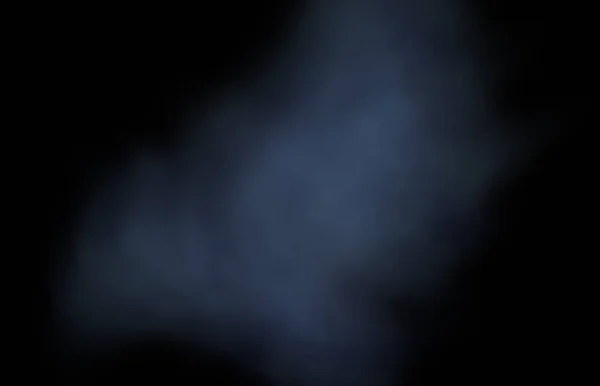 Абстрактний Барвистий Вибух Синьої Фрактальної Частинки Чорному Тлі Фантастична Фрактальна — стокове фото