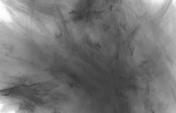 Abstrakcja Fraktal Czarno Białe Białym Tle Texture Fraktal Fantasy Sztuka — Zdjęcie stockowe