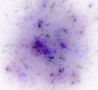 Beyaz arka plan üzerinde renkli mor mermer doku. Fantezi fraktal doku. Dijital sanat. 3D render. Oluşturulan bilgisayar görüntü