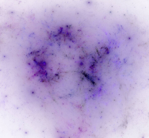 Colorful purple marble texture on white background. Fantasy fractal texture. Digital art. 3D rendering. Computer generated image