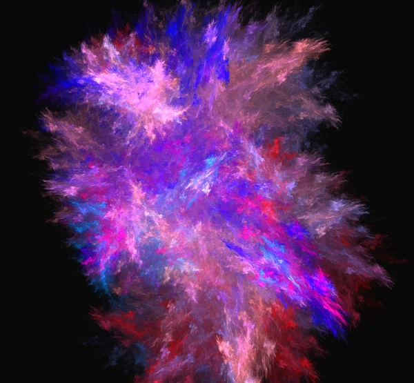 Μωβ Μπλε Ροζ Σχέδιο Φαντασία Fractal Υφή Ψηφιακή Τέχνη Rendering — Φωτογραφία Αρχείου