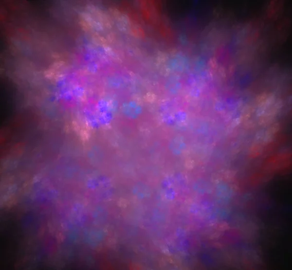 Lila Kék Rózsaszín Fraktál Fantasy Fraktál Textúra Digitális Művészet Leképezést — Stock Fotó