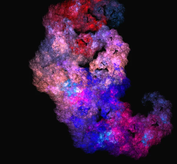 Purple blue pink pattern.Fantasy fractal texture. Digital art. 3D rendering. Computer generated image