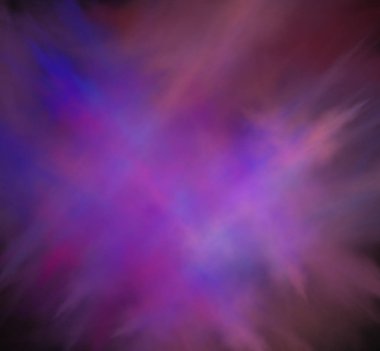 Mor mavi pembe bulanık. Fantezi fraktal doku. Dijital sanat. 3D render. Oluşturulan bilgisayar görüntü