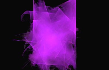 Mor fraktal desen arka plan. Fantezi fraktal doku. Dijital sanat. 3D render. Oluşturulan bilgisayar görüntü