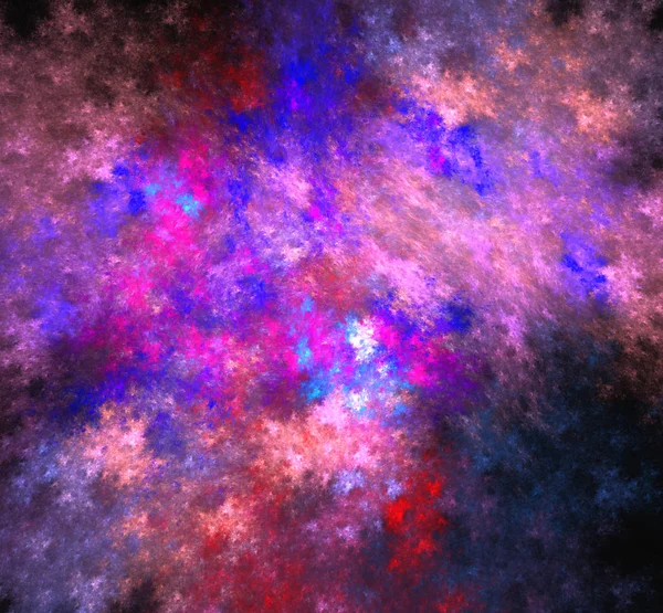 紫蓝色粉红色抽象 幻想分形纹理 数字艺术 计算机生成的图像 — 图库照片