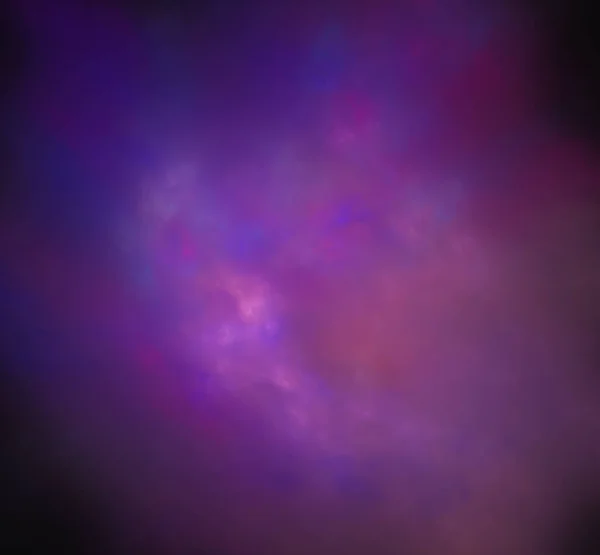 Blurred purple blue cloud. Fantasy fractal texture. Digital art. 3D rendering. Computer generated image