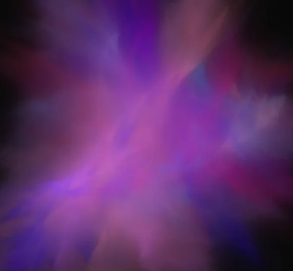 Фіолетова Синьо Рожева Розмита Фантастична Фрактальна Текстура Цифрове Мистецтво Візуалізація — стокове фото
