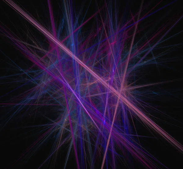 Purple blue lines background.Fantasy fractal texture. Digital art. 3D rendering. Computer generated image