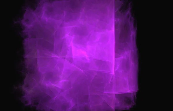 Purple fractal texture on a black background.Fantasy fractal texture. Digital art. 3D rendering. Computer generated image