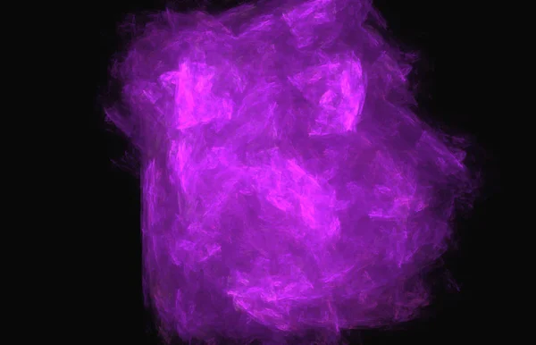 Purple fractal texture on a black background.Fantasy fractal texture. Digital art. 3D rendering. Computer generated image