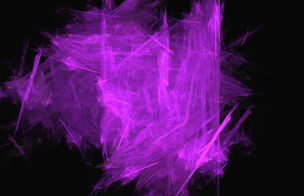 Purple fractal pattern background. Fantasy fractal texture. Digital art. 3D rendering. Computer generated image