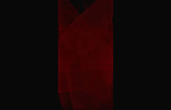 黒の背景に赤のフラクタル テクスチャです ファンタジー フラクタル テクスチャです デジタル アート レンダリング コンピューター生成画像 — ストック写真