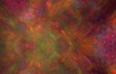 Kırmızı fraktal parlak çizgiler. Fantezi fraktal doku. Dijital sanat. 3D render. Oluşturulan bilgisayar görüntü