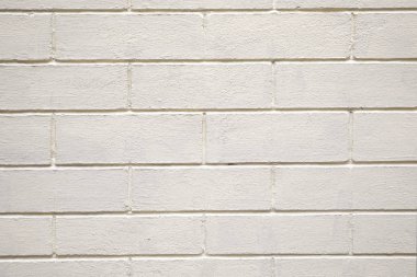 Eski beyaz tuğla duvar arka plan veya doku