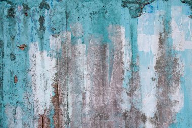 Mavi kahverengi ahşap çit doku veya arka plan