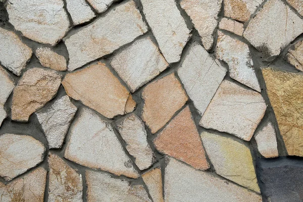 Branco Marrom Pedra Azulejo Bacground Textura — Fotografia de Stock