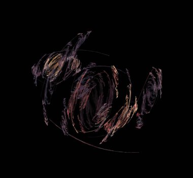 Mor kırmızı mavi model fraktal arka plan. Fantezi fraktal doku. Dijital sanat. 3D render. Oluşturulan bilgisayar görüntü