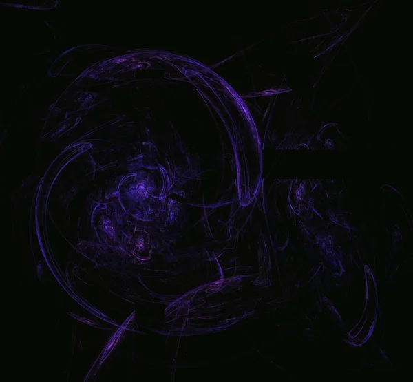 Purpurfarbener Graktalkreis Fantasie Fraktale Textur Digitale Kunst Darstellung Computergeneriertes Bild — Stockfoto