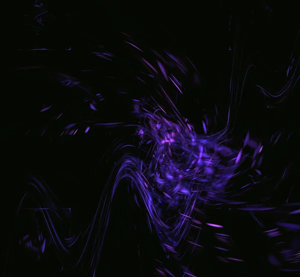 Violette Fraktale Kreissphäre Fantasie Fraktale Textur Digitale Kunst Darstellung Computergeneriertes — Stockfoto