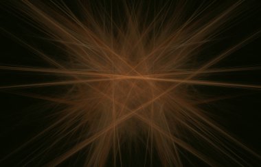 Vblack arka plan üzerinde kahverengi çizgiler soyut. Fantezi fraktal doku. Dijital sanat. 3D render. Oluşturulan bilgisayar görüntü