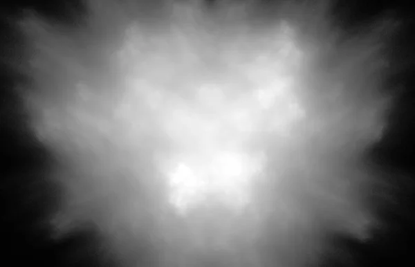 Λευκές Γραμμές Fracatal Μαύρο Φόντο Φαντασία Fractal Υφή Ψηφιακή Τέχνη — Φωτογραφία Αρχείου